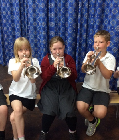 Acers Class enjoy a Brass Workshop!