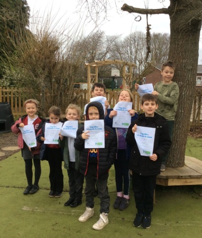 Gardening Club take part in the RSPB Big Schools Birdwatch
